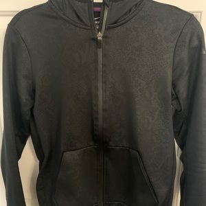 Nike Women’s Therma-Fit jacket, black snakeskin